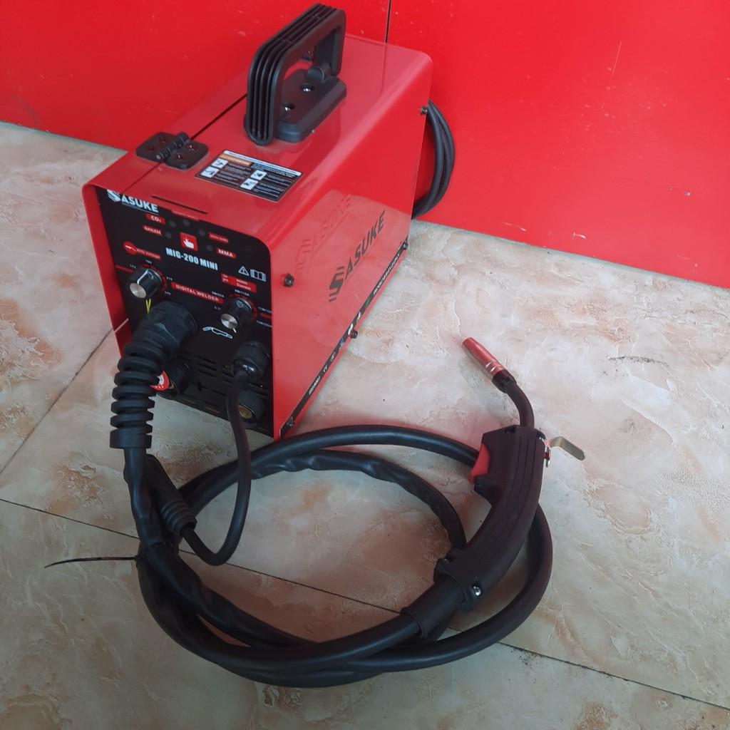 Máy hàn mig mini 200 sasuke - tặng 1 cuộn dây hàn 1 kg