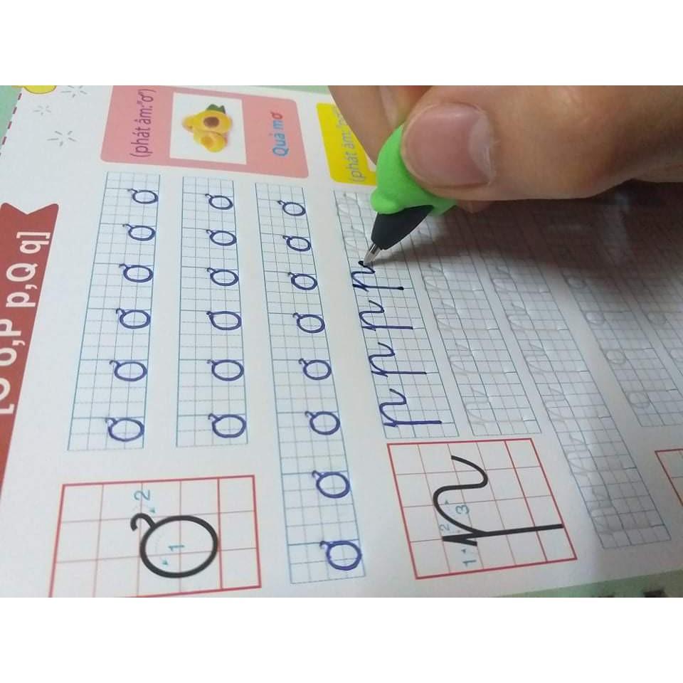 bút tự xóa và luyện viết cho bé làm quen chữ số