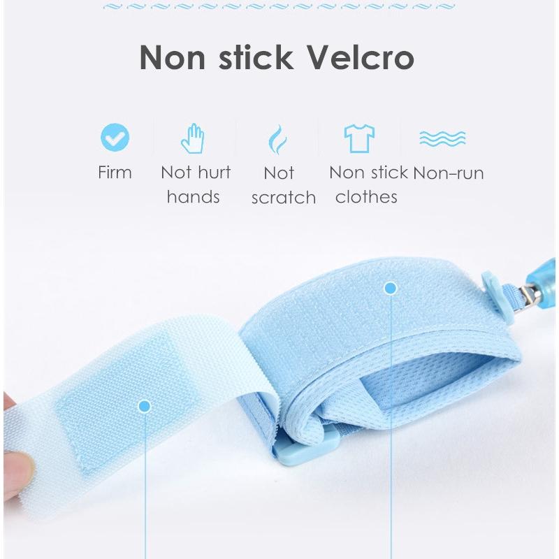 Bé Dây Chống Lạc Cổ Tay Liên Kết Ngoài Trời Cho Trẻ Đi Bộ Dây Đai Ban Nhạc Trẻ Em Dây Tập Đi Dây Xích Dây Đeo An Toàn Dây