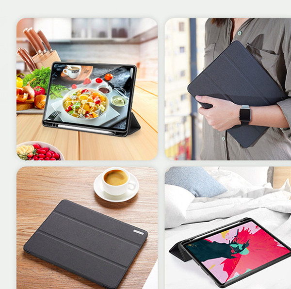 Bao da dành cho iPad Pro 11 2021 hiệu Dux Ducis Domo - Hàng nhập khẩu