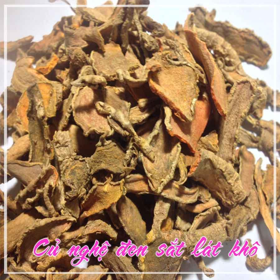 Củ Nghệ Đen khô sắt lát 500gram