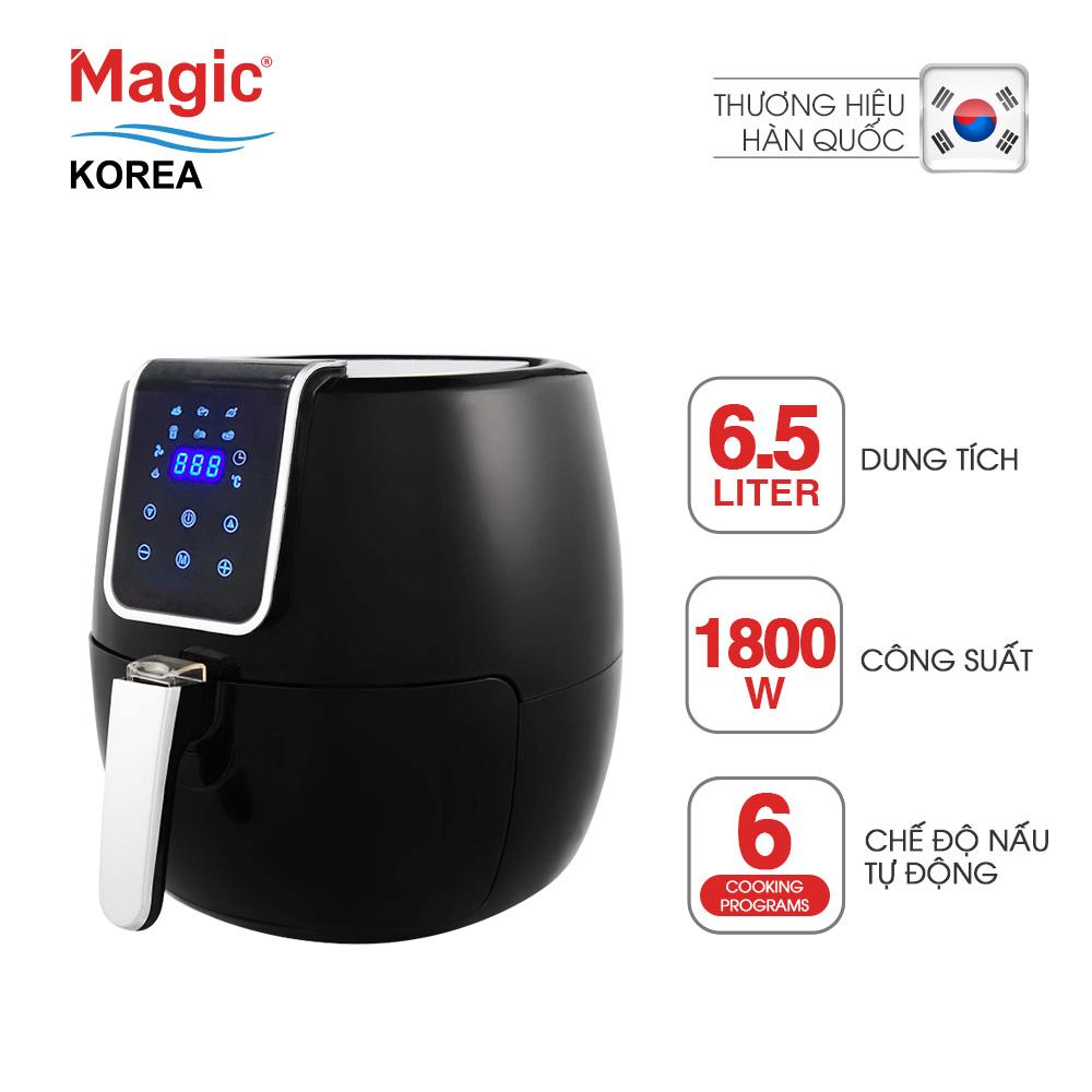 Nồi Chiên Nướng Không Dầu Magic Korea A805 6.5L - Hàng Chính Hãng