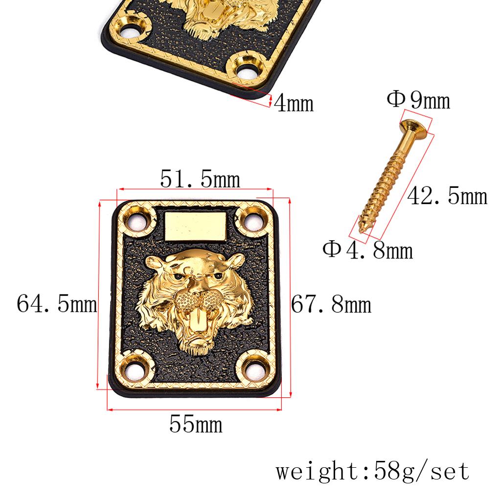 Đồng Tremolo Khối với Kẽm Hợp Kim Cổ Tấm ST Đàn Guitar Điện