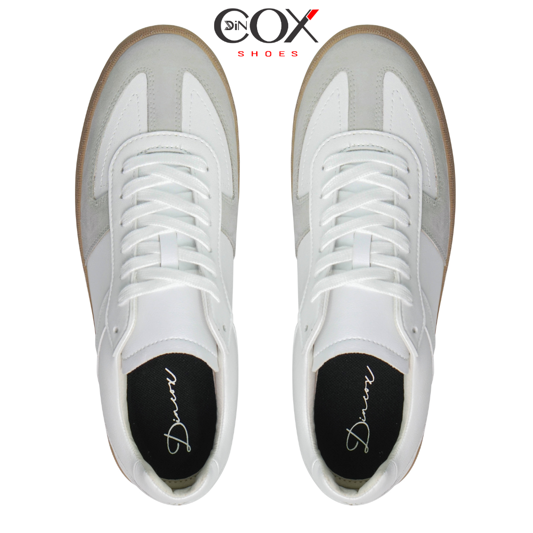 New Arrivals | Giày Sneaker Da - GAT Shoes Nam Nữ DC36 White Gum Dincox Shoes