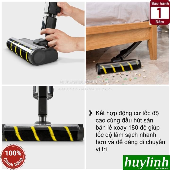 Máy hút bụi không dây dùng pin Karcher VC4 S Cordless - 2 trong 1 - Hàng chính hãng