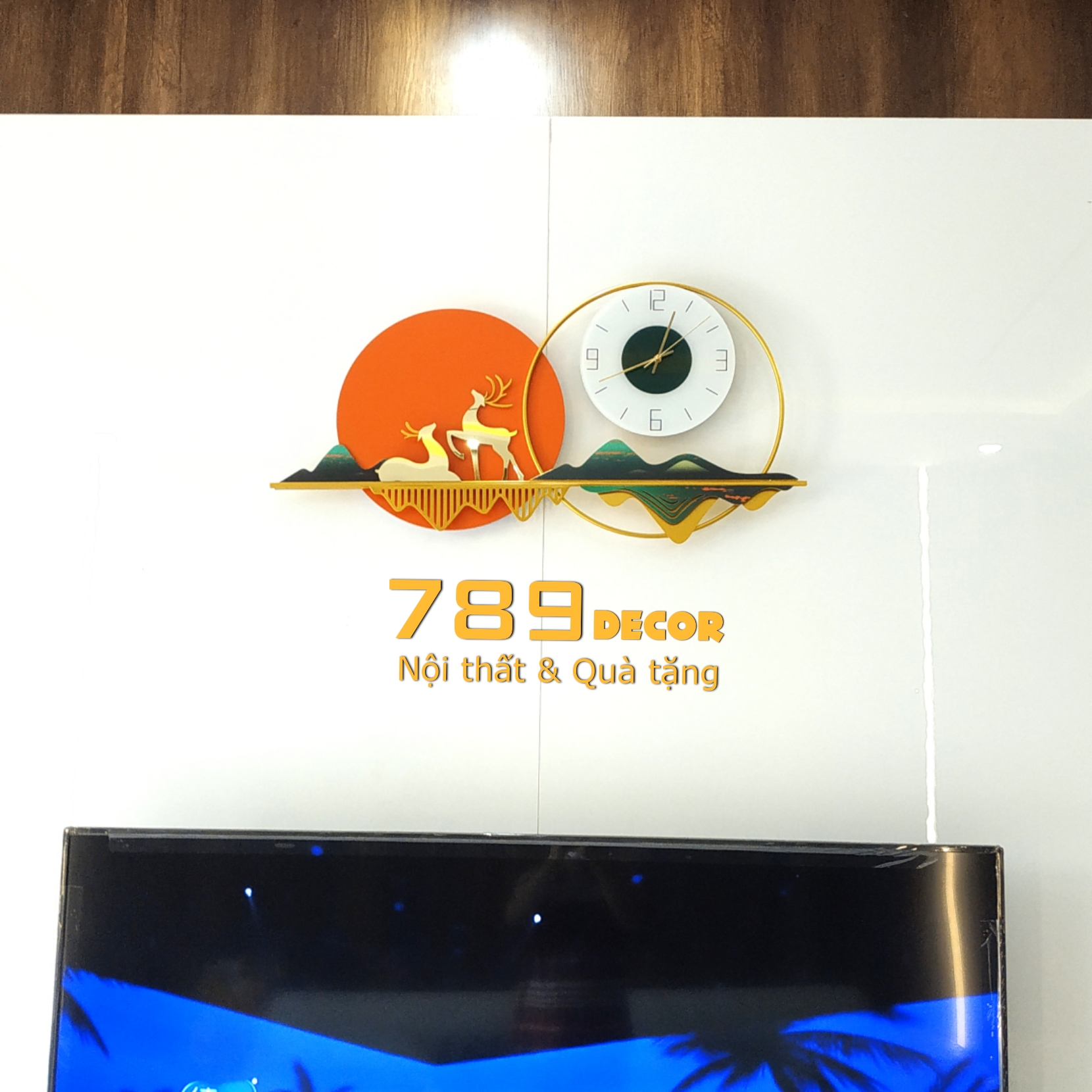 Đồng Hồ Treo Tường Trang trí Chuyện Tình Ánh Trăng