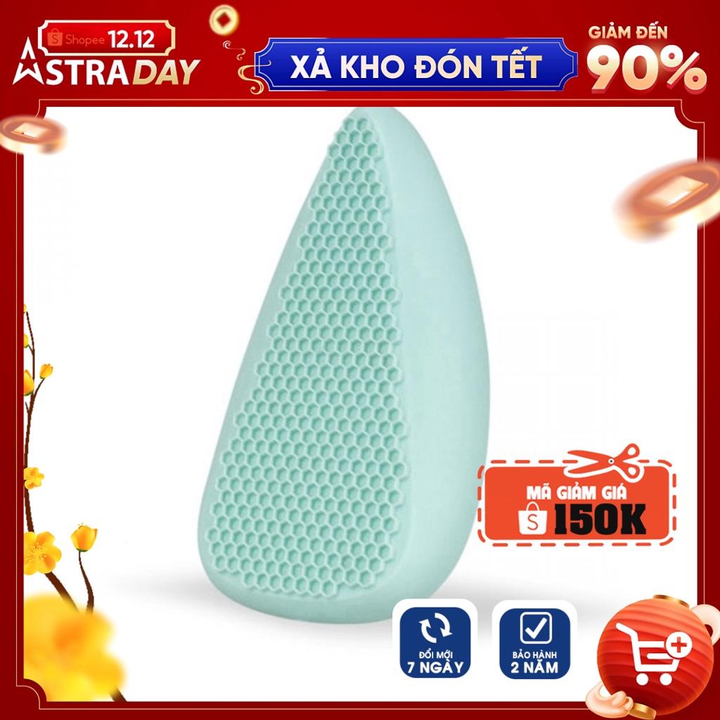 Máy rửa mặt massage mặt toàn tẩy da chết toàn thân FAC - 350 Silicone kháng khuẩn công nghệ siêu âm Ho