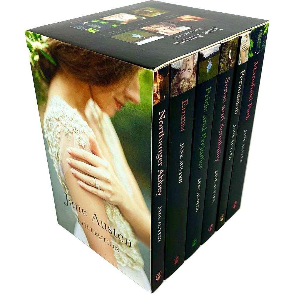Sách văn học tiếng Anh -  Jane Austen Black Collection 6 books