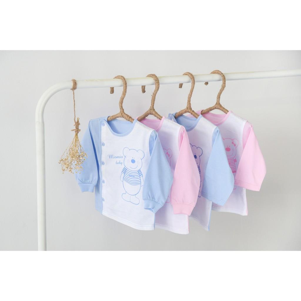 Áo bác sĩ tay dài Teddy Trắng-Miomio