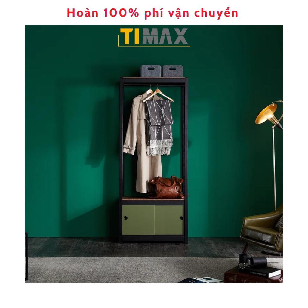 Tủ Treo Quần Áo Style Hiện Đại TIMAX Chất Liệu Thép POSCO Sơn Tĩnh Điện 3 Lớp Siêu Bền - Hàng Chính Hãng