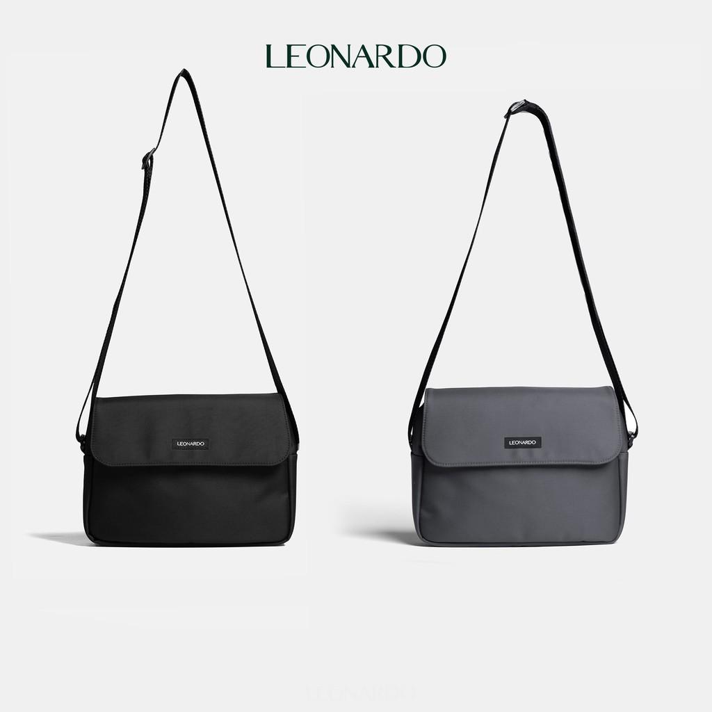 Túi đeo chéo nam nữ Mesenger vải Oxford nhập khẩu thương hiệu Leonardo