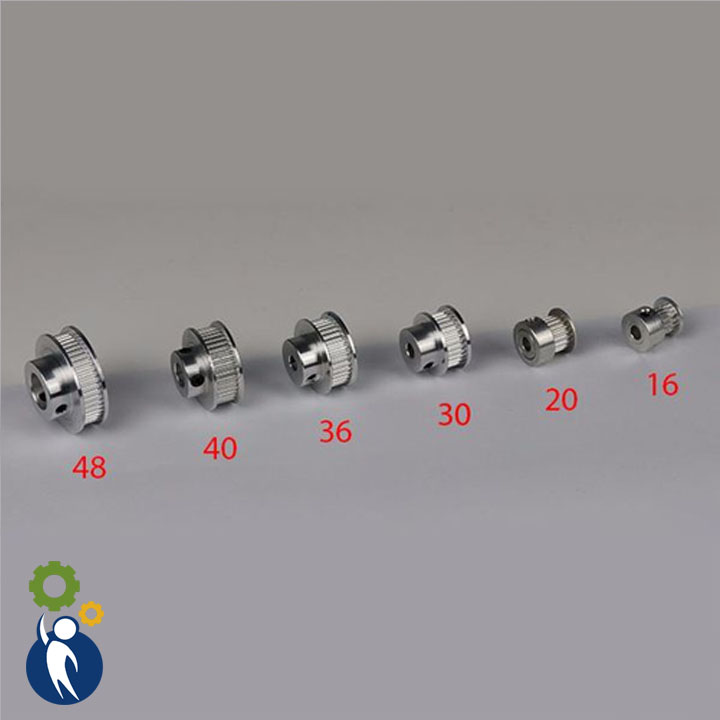 Buly, Puly, Pulley Trục 6mm - 20 Răng, sử dụng với dây đai 2GT-6mm