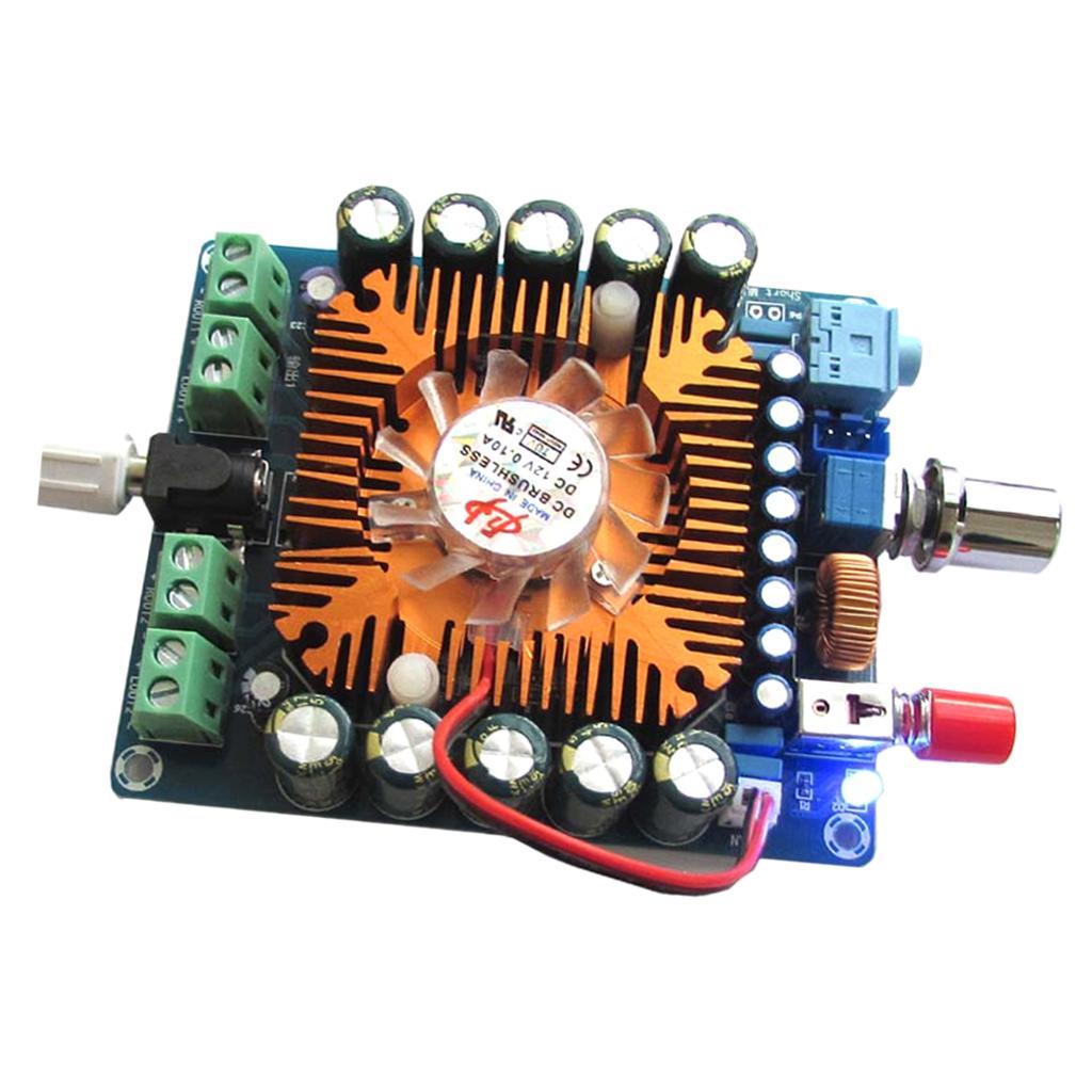 Digital Amplifier Board HiFi 4 Channel Stereo Audio Amplifier Digital Power Amp Board 50Wx4 for DIY Sound System