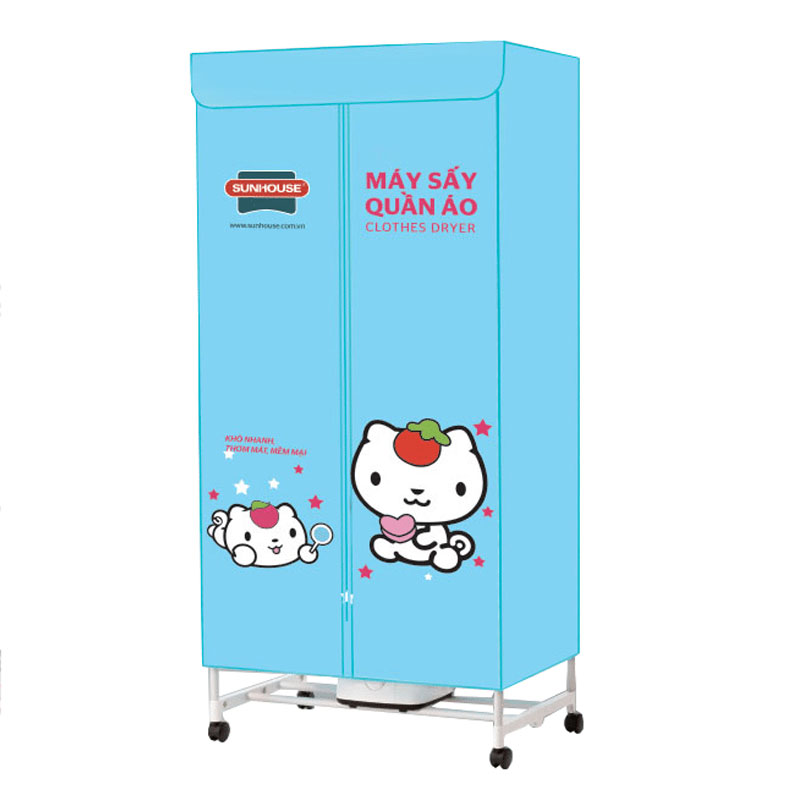 Máy sấy quần áo Sunhouse SHD2702 công suất 900W sấy 10kg quần áo - Hàng chính hãng 