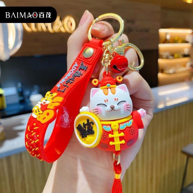 Móc Khóa Mèo Thần Tài May Mắn - Càng Đặc Biệt Hơn Cho Năm Quý Mão 2023