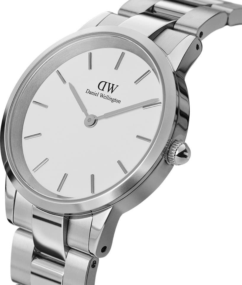 Đồng hồ nữ Daniel Wellington Iconic Link Silver White 28mm DW00100207