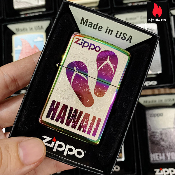 Bật Lửa Zippo 151 Flip Flop Hawaii