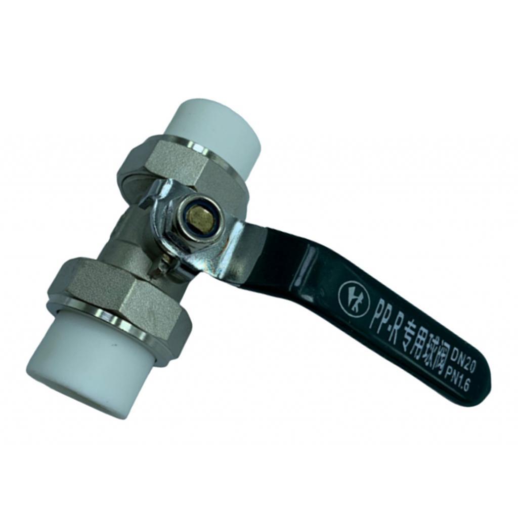 Copper Valve Double Head Live Joint PPR Iron Ball Valve Connector Fittings