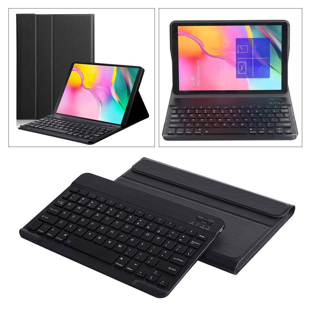 Tablet Stand Cover with Bluetooth Keyboard for Tab A 10.1" - Golden