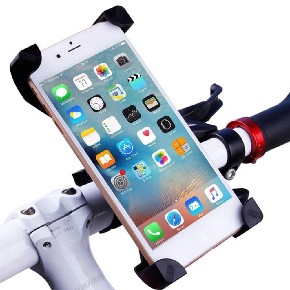 Giá đỡ điện thoại gắn tay lái xe đạp/xe máy