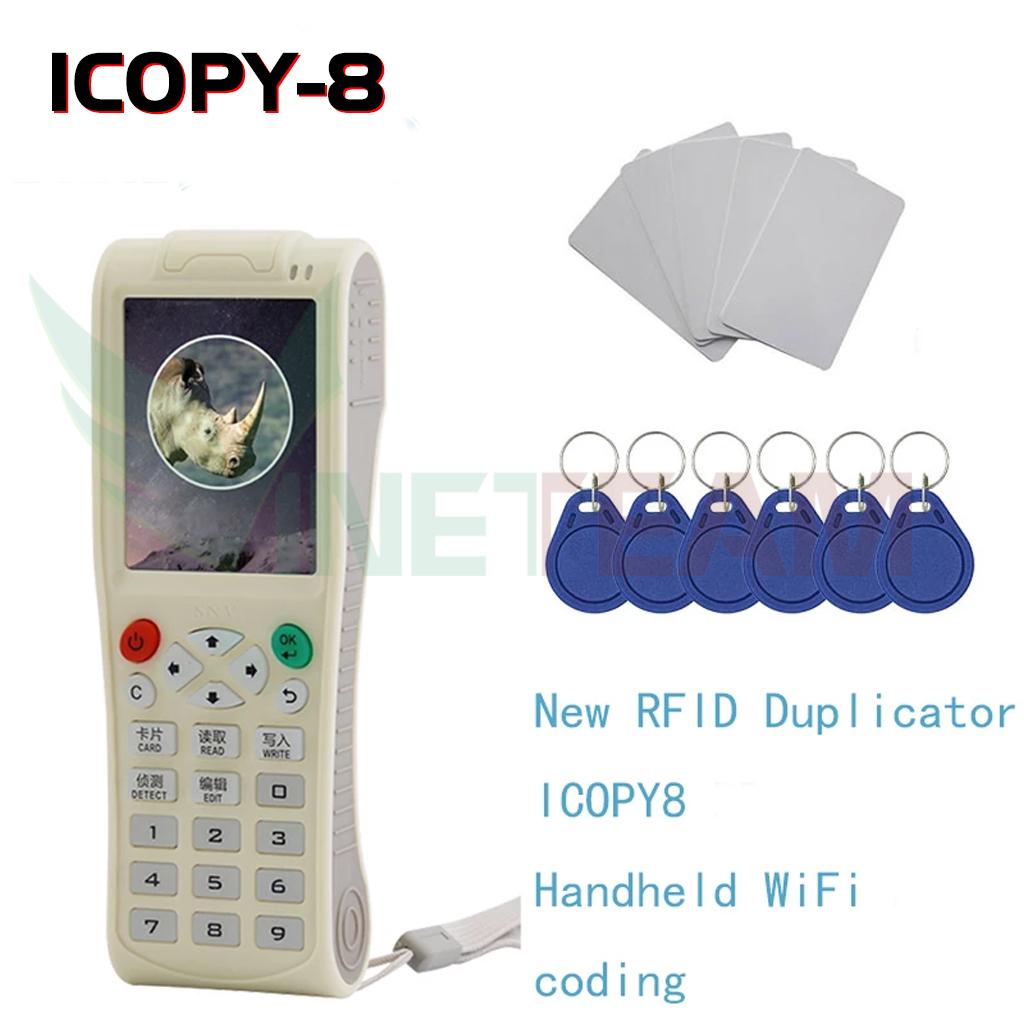 Máy Sao Chép Thẻ Từ VINETTEAM FURUI Đọc Thẻ Từ I-Copy 8 Pro Hỗ Trợ Coppy Các Loại Thẻ Từ ID/IC/RFID/NFC Thể Kết Nối Wifi Trực Tiếp Không Qua PC/Laptop - Hàng Nhập Khẩu