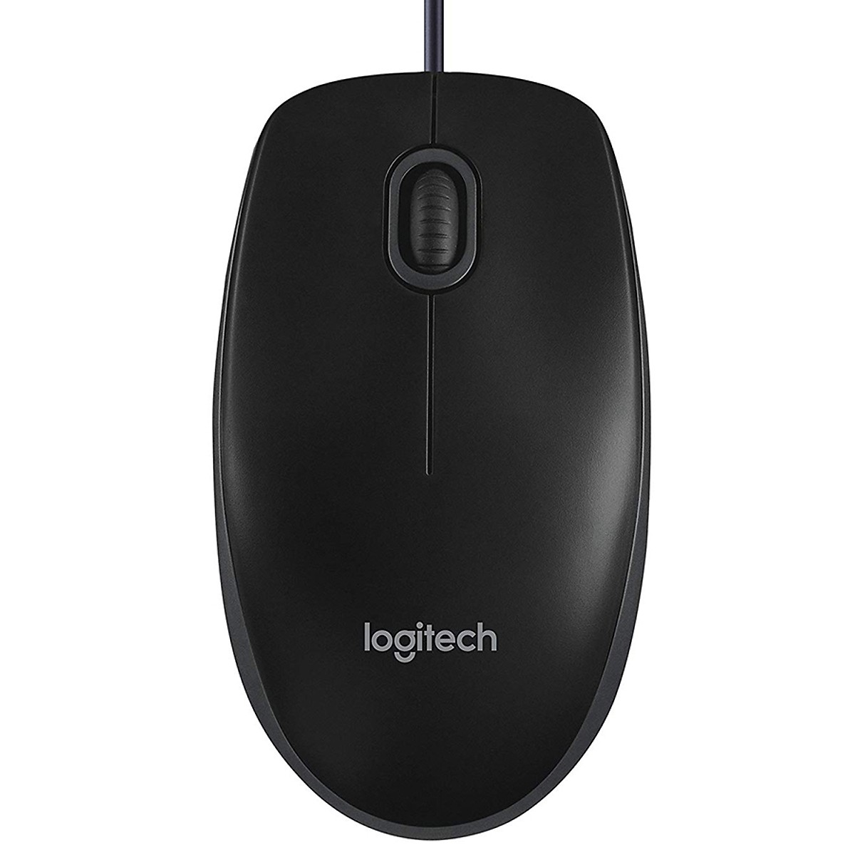 Chuột vi tính Logitech B100 Đen - Hàng Chính Hãng