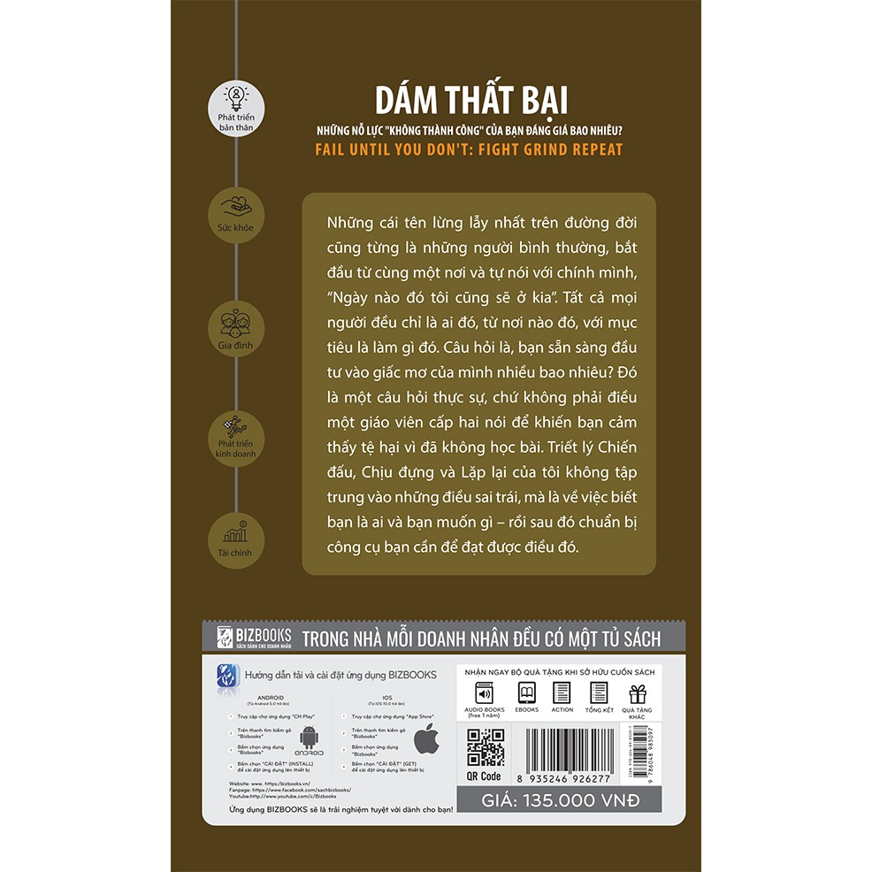 Dám thất bại - Những nỗ lực 