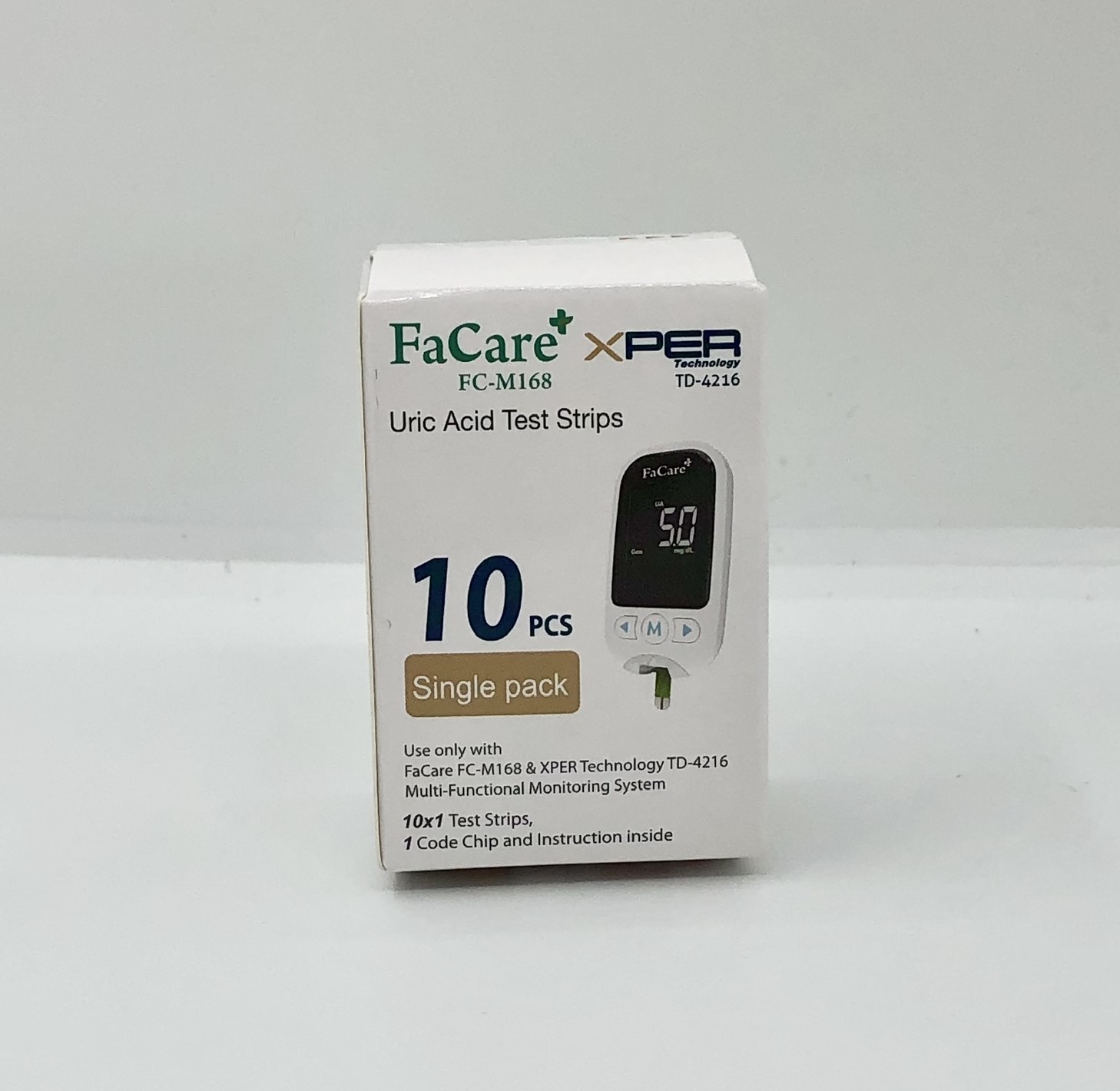 Que thử Axit Uric (gout) dành cho Máy đo đa năng Facare 5 trong 1 FC-M168 (TD-4216)