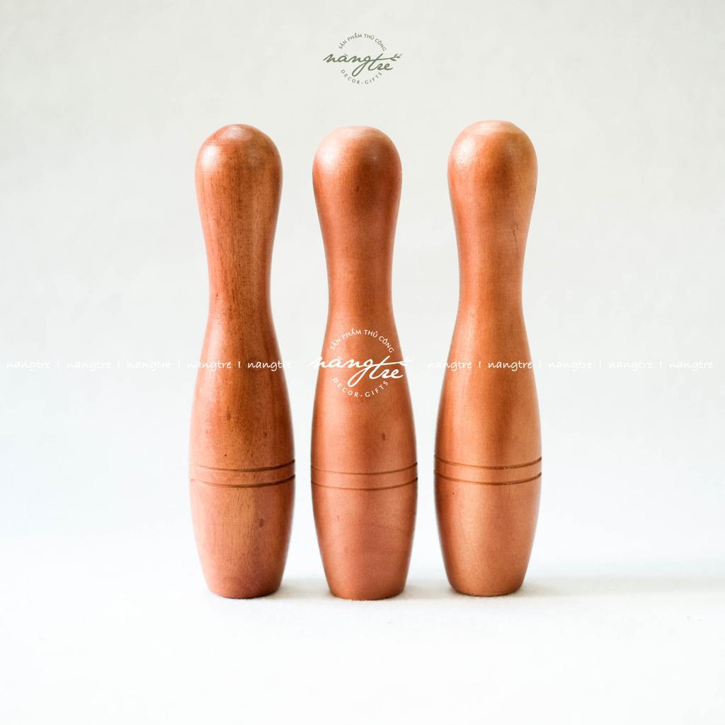 Bộ chày cối gỗ tiện dụng