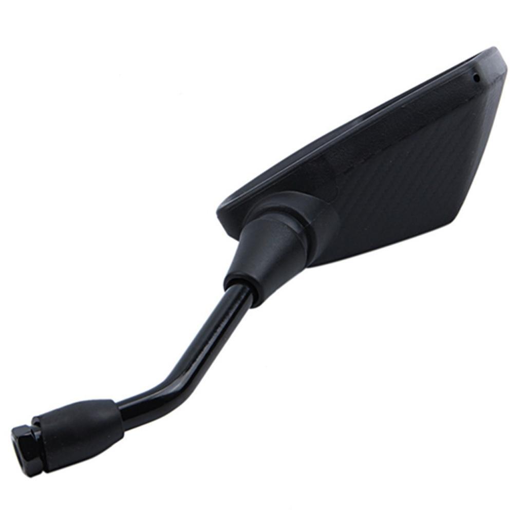 1 Pair Motorcycle Rear View Mirrors 10MM Universal Side Mirror for Scooter, ATV