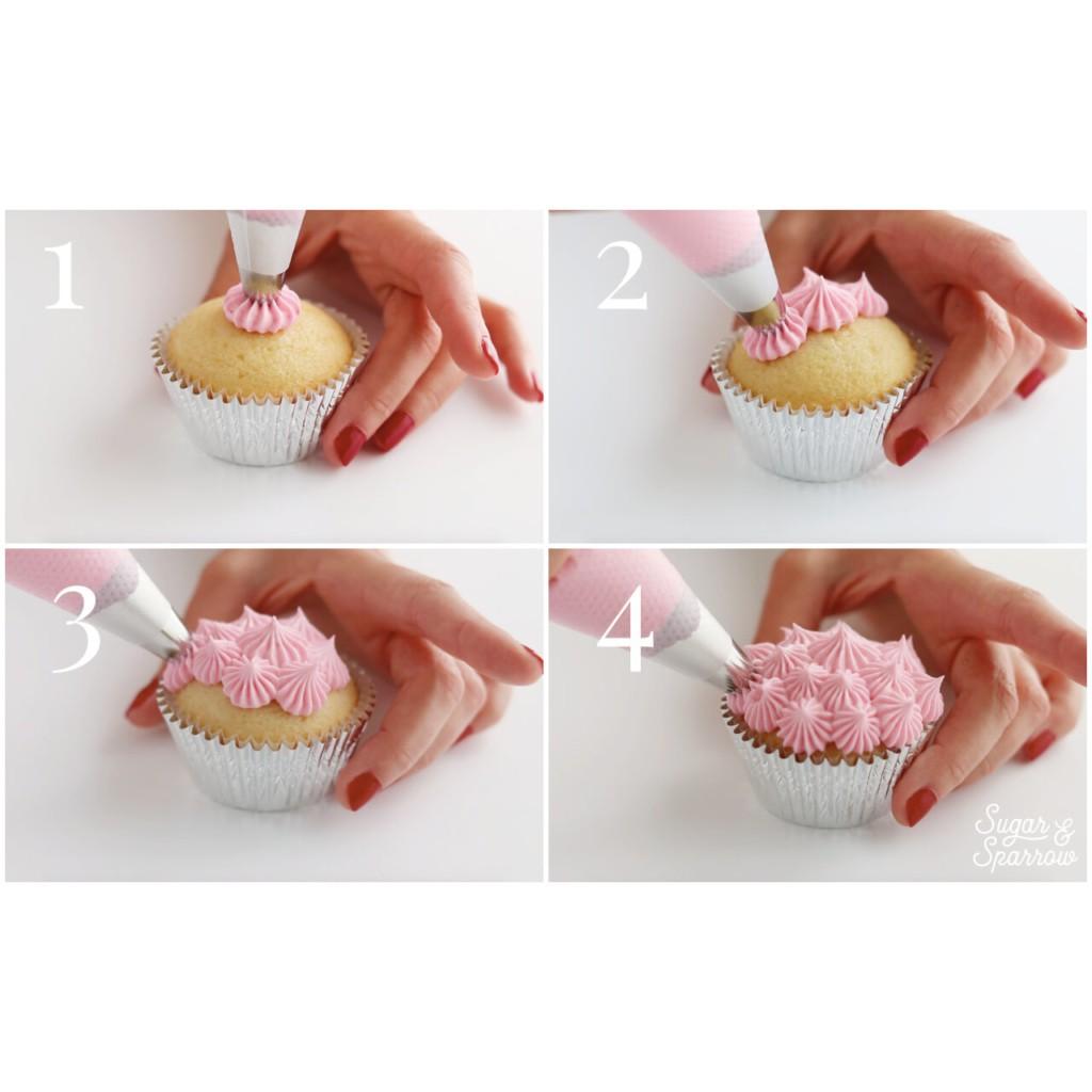 Bộ Đui Trang Trí Bánh Và Khuôn Nhấn Deco Cake Tool