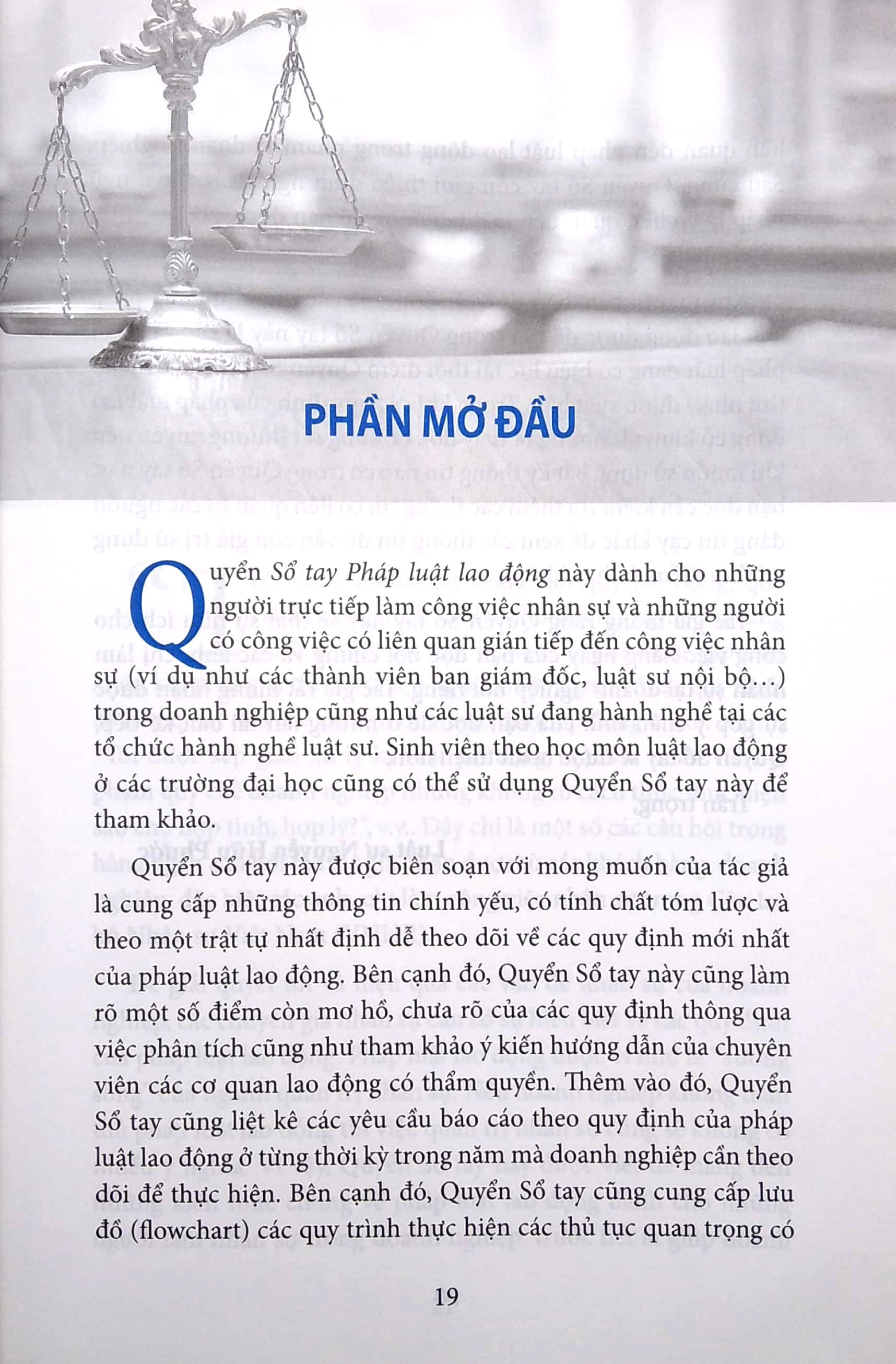 Sổ Tay Pháp Luật Lao Động (Tái Bản 2023)