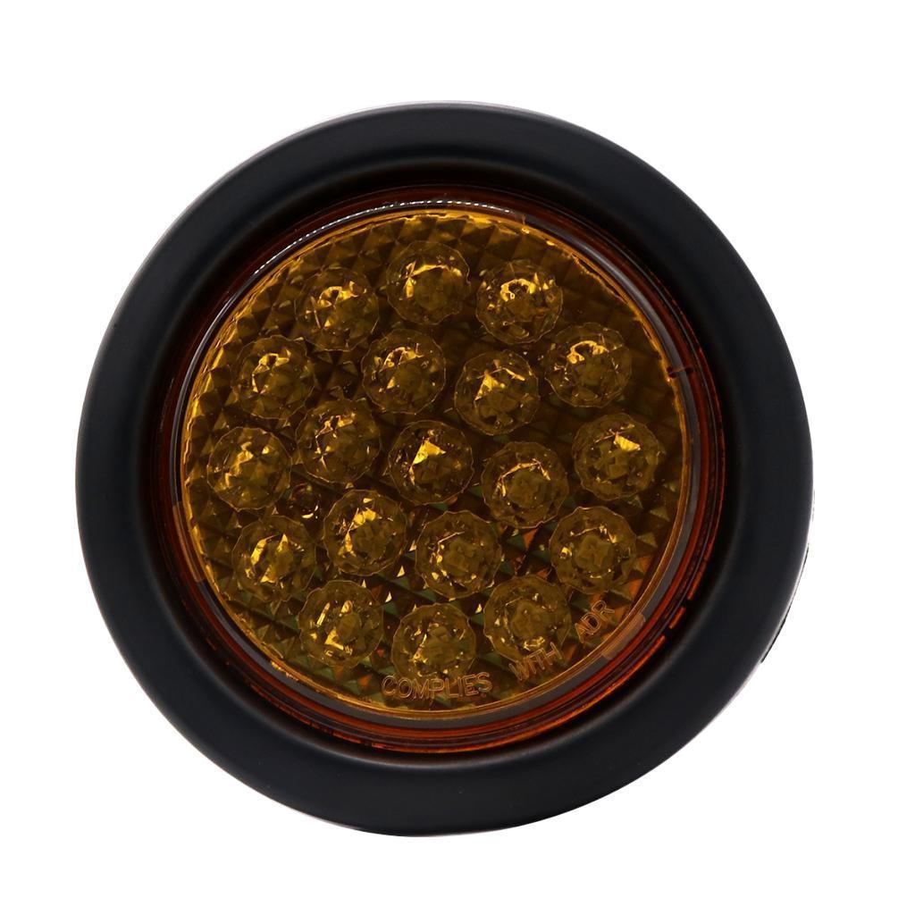 2pcs Universal LED Tail Lamp Rear Pause Lamp Stop Stop Light For Trailer