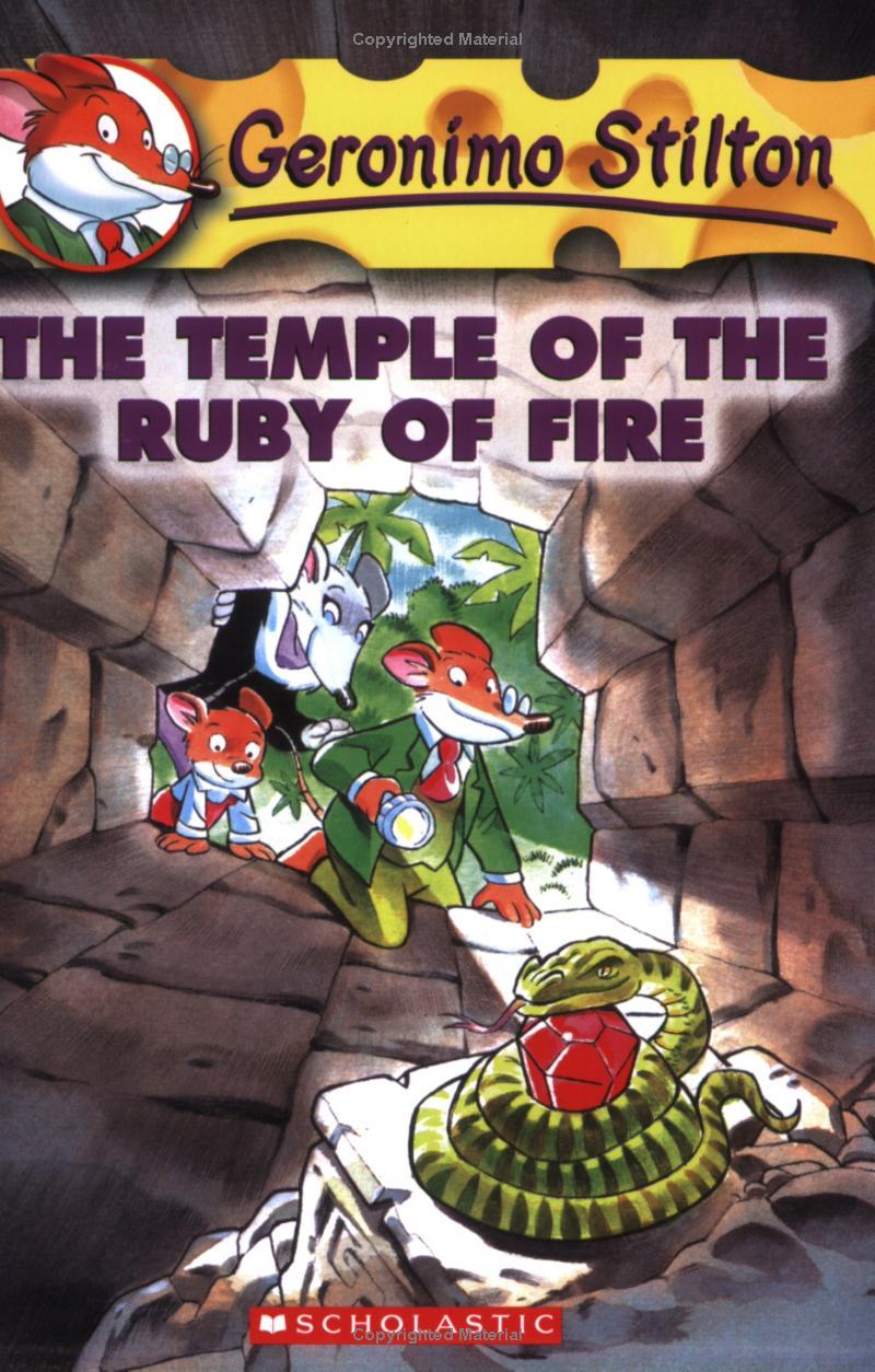 Sách ngoại văn: The Temple of the Ruby of Fire