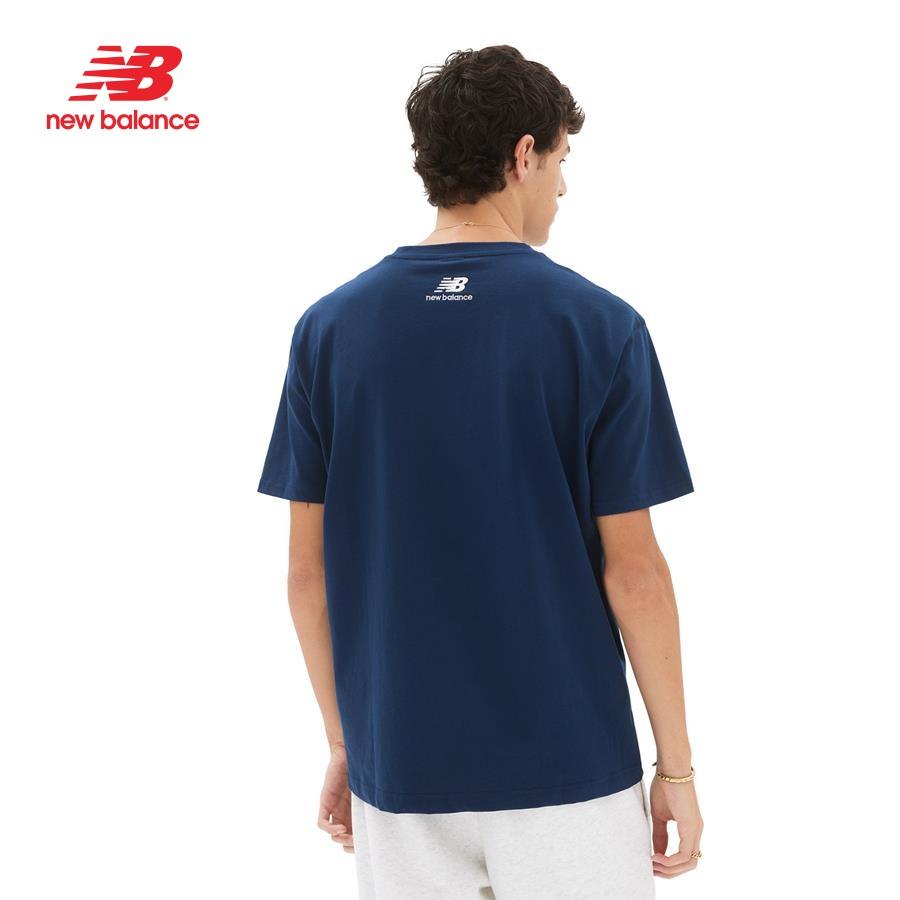 Áo thun thời trang nam New Balance APP LIFESTYLE T-SHIRT M NATURAL INDIGO - AMT23502NGO (form châu á)