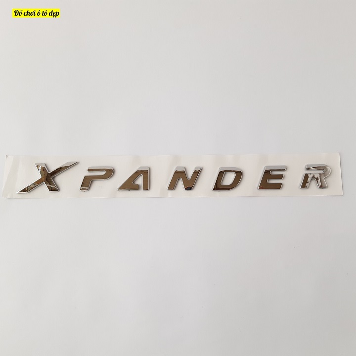 Tem dán chữ nổi Xpander dán xe ô tô Mitsubishi Xpander