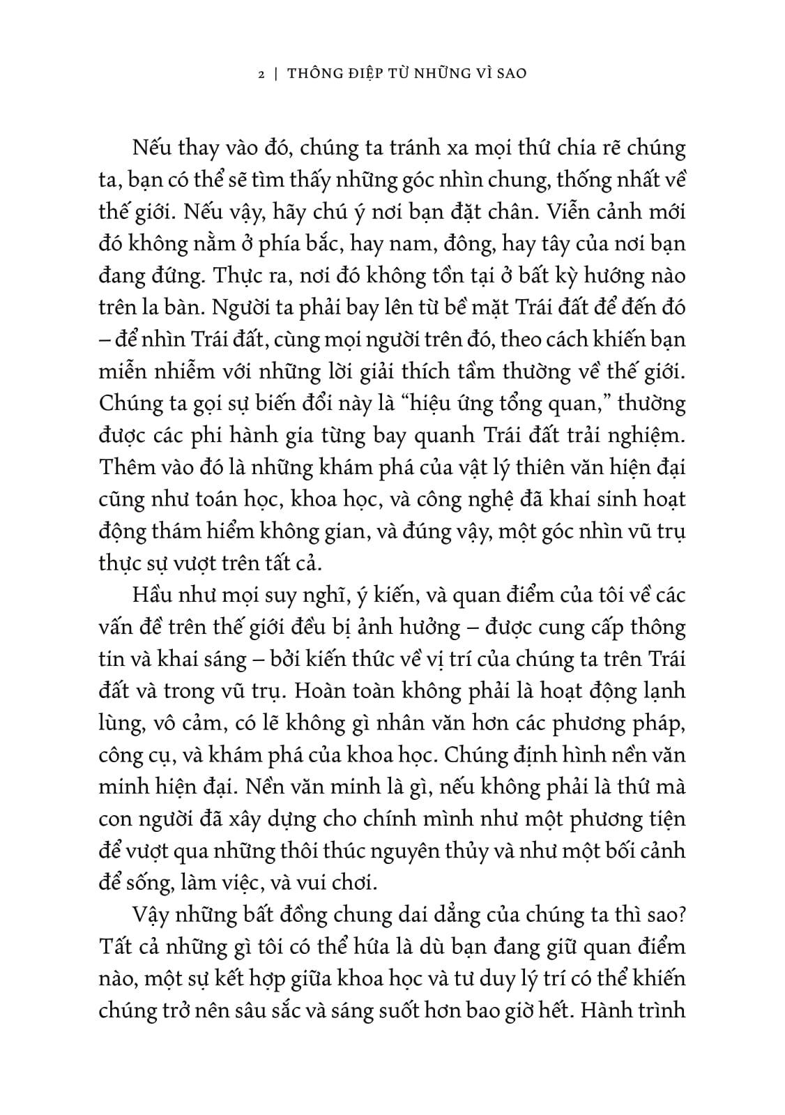 Sách - Starry Messenger - Thông Điệp Từ Những Vì Sao - Góc Nhìn Vũ Trụ Về Nền Văn Minh