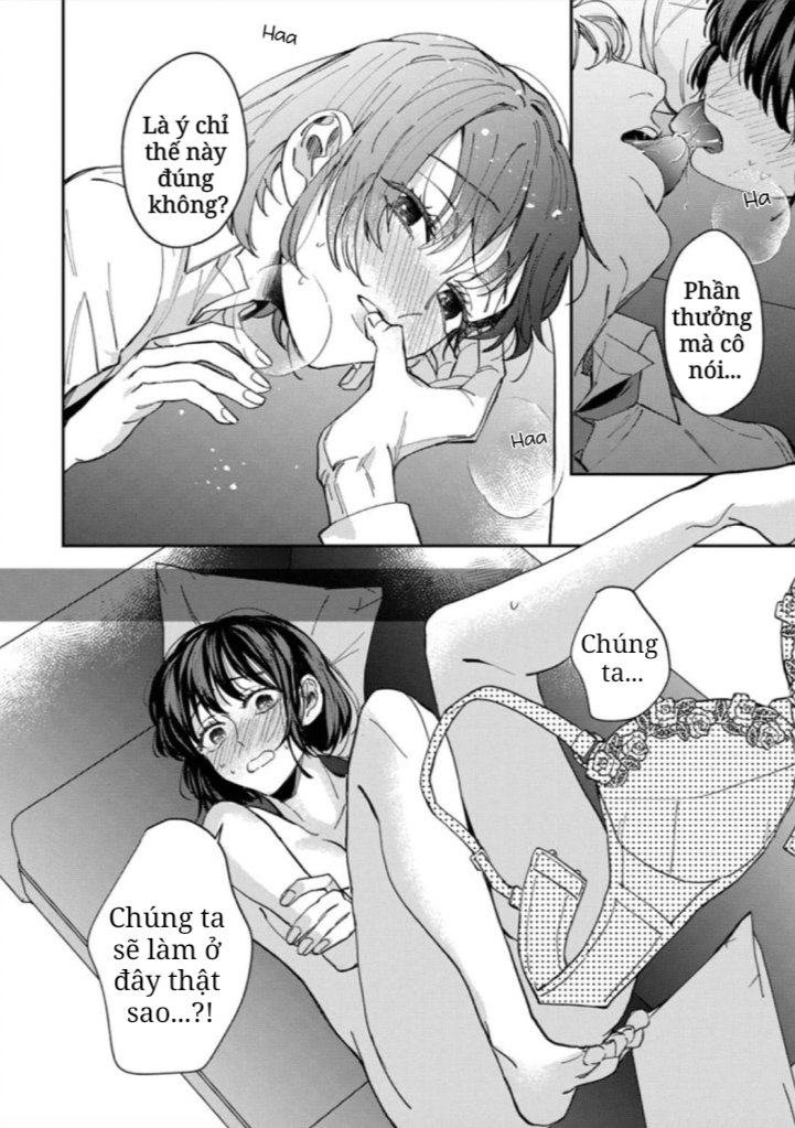 tôi không thể chỉ biết yêu thôi - cấp trên hay soi mói và cấp dưới nghiện mùi chapter 4.2 9