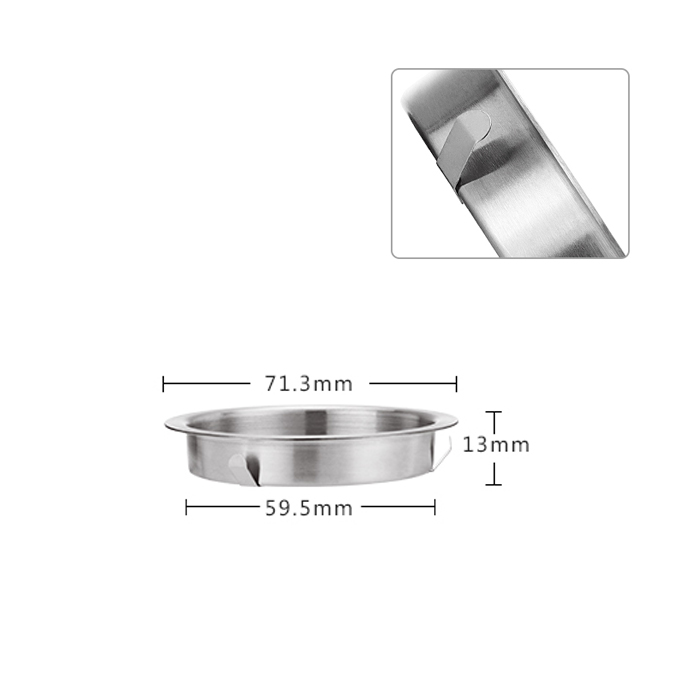 Tống trà thủy tinh kèm lưới lọc Samaglas CP14G2