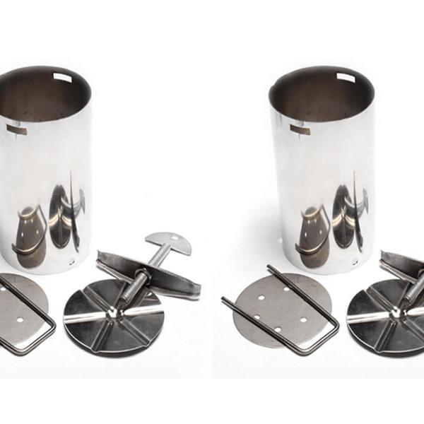 Combo 2 Khuôn Làm Giò Lụa, Giò Xào, Chả Inox Tiện Dụng Loại 1Kg - Hàng Loại 1