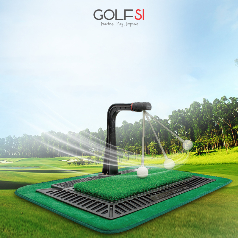 Thảm Tập Swing Di Động Chính Hãng Winner Spirit REAL SWING 300 Cao Cấp Luyện Tập Golf Với Gậy Thật Ngay Tại Nhà