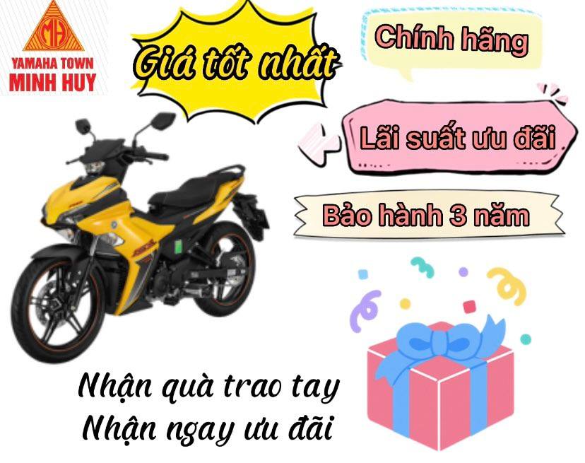 Xe máy Yamaha Exciter 155 VVA phiên bản tiêu chuẩn màu mới