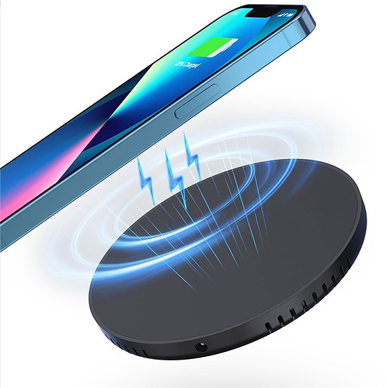 Đế sạc không dây CHOETECH Invisible Desktop Wireless Charging Dock 10W T590-F - Hàng chính hãng