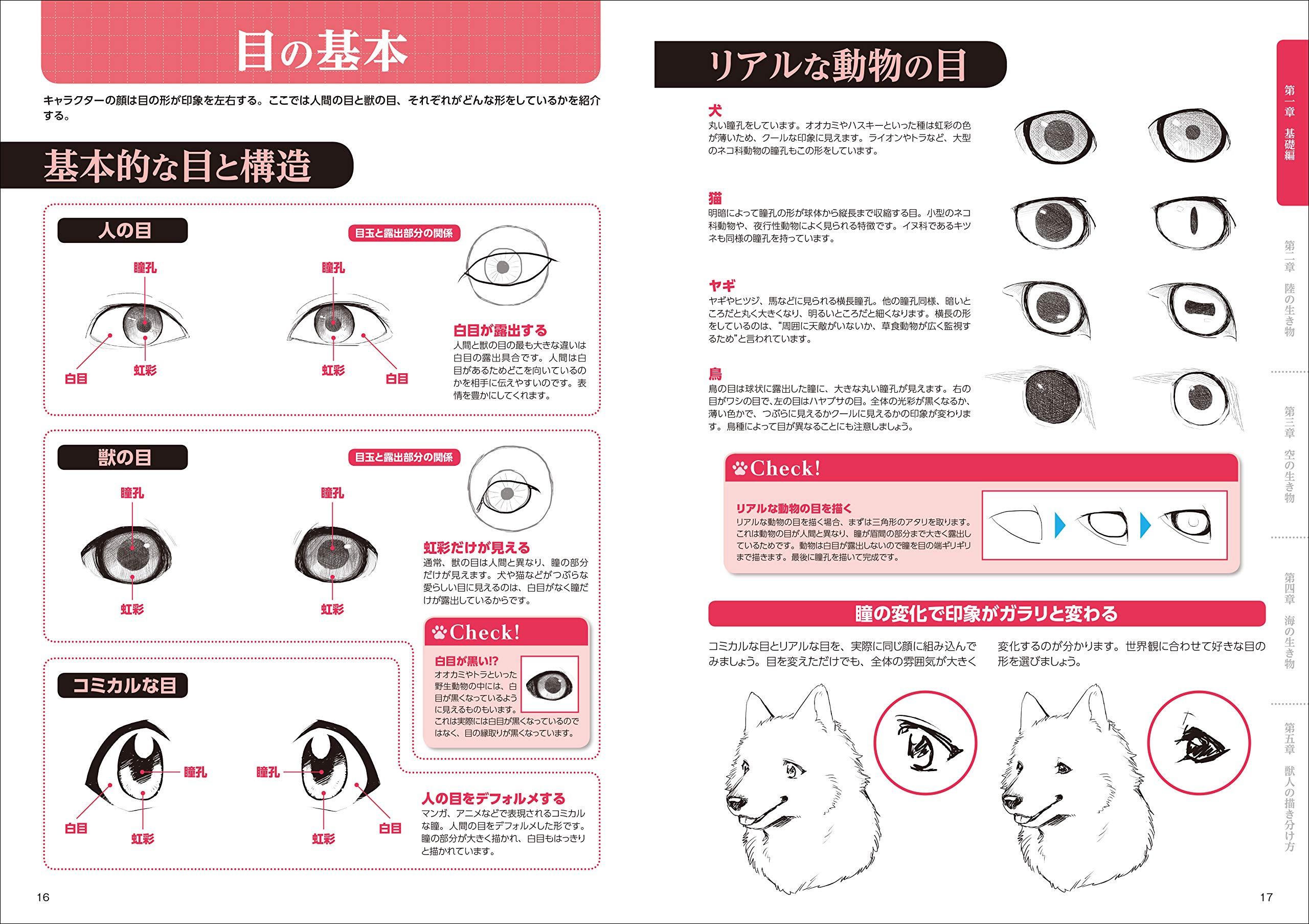獣人の描き方 SHISHIJIN NO EGAKI KATA RIARUKEMO KARA DEFORUMEKE