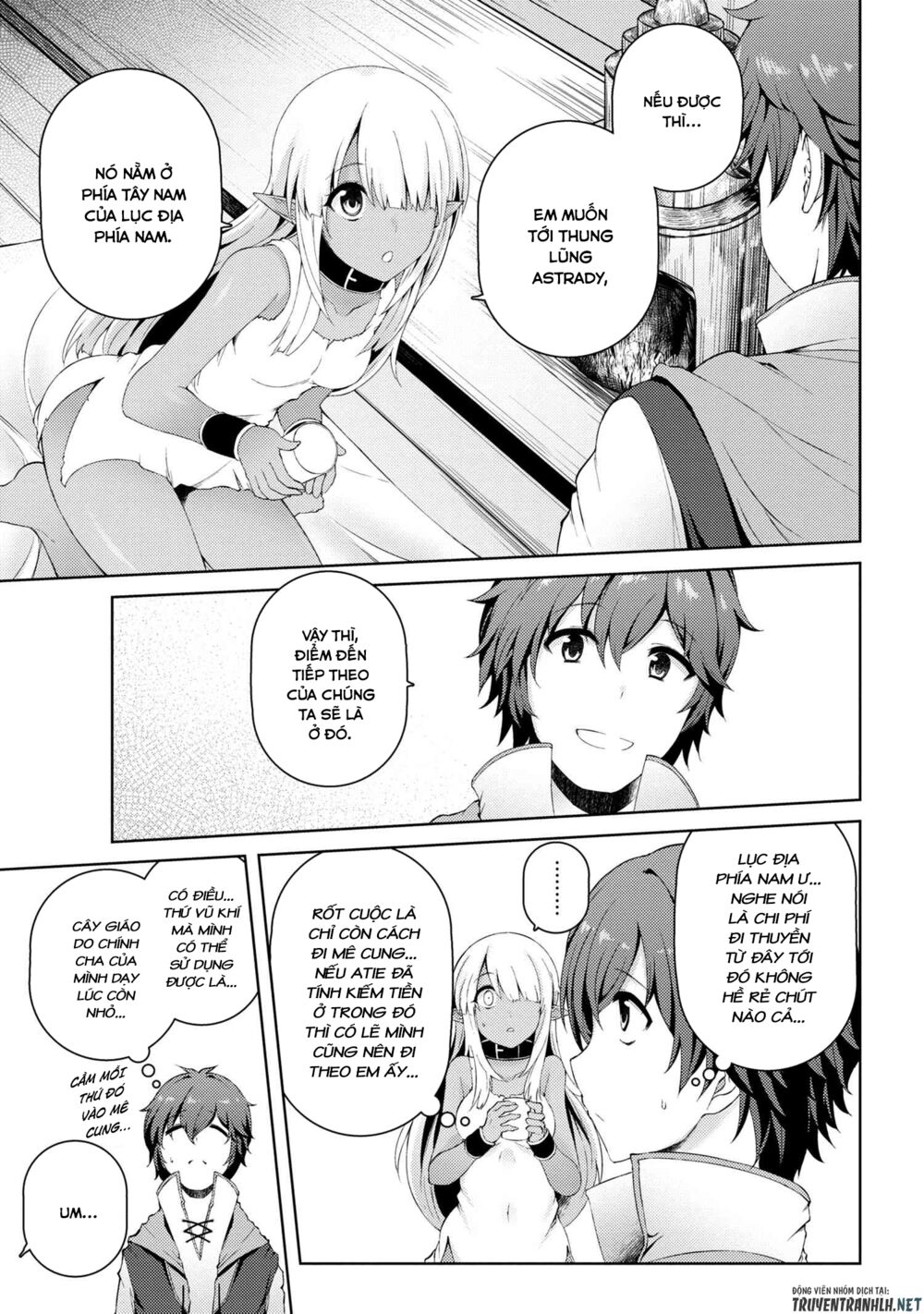 ngôi nhà của tôi đã bị đốt cháy, thế thì tại sao tôi không dùng hết số tiền còn lại để mua nô lệ dark elf? chapter 2.5 3