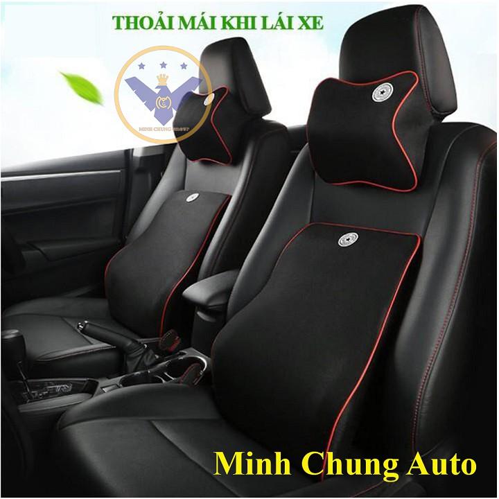 Gối Tựa Đầu , Tựa Lưng Ghế Ô Tô Cao Su Non và Nỉ
