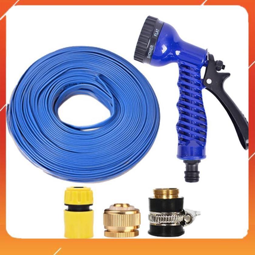 Bộ dây và vòi xịt tăng áp lực nước,rửa xe, tưới cây 15m 206843