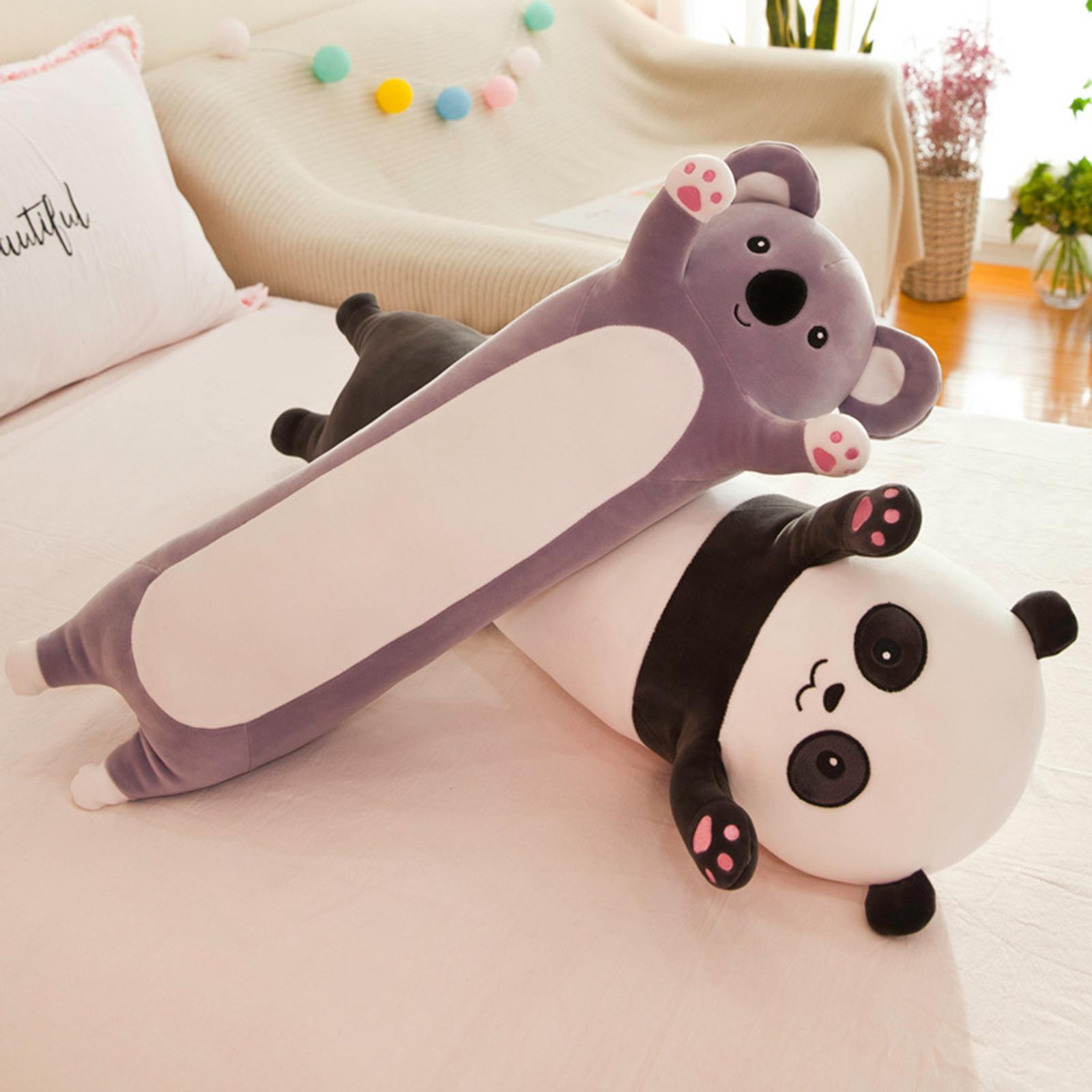 Cute Long Plush Pillow Children Cushion Toy for Bedroom Girlfriend Gifts Panda