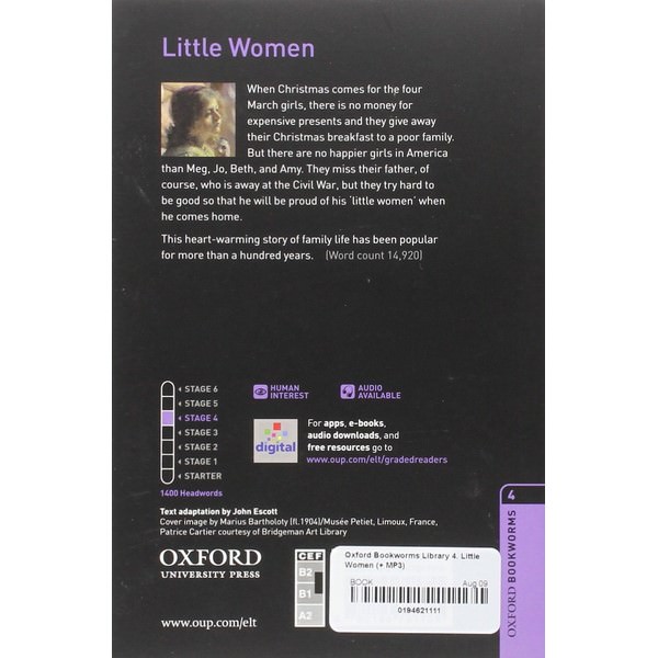 Oxford Bookworms Library (3 Ed.) 4: Little Women MP3 Pack