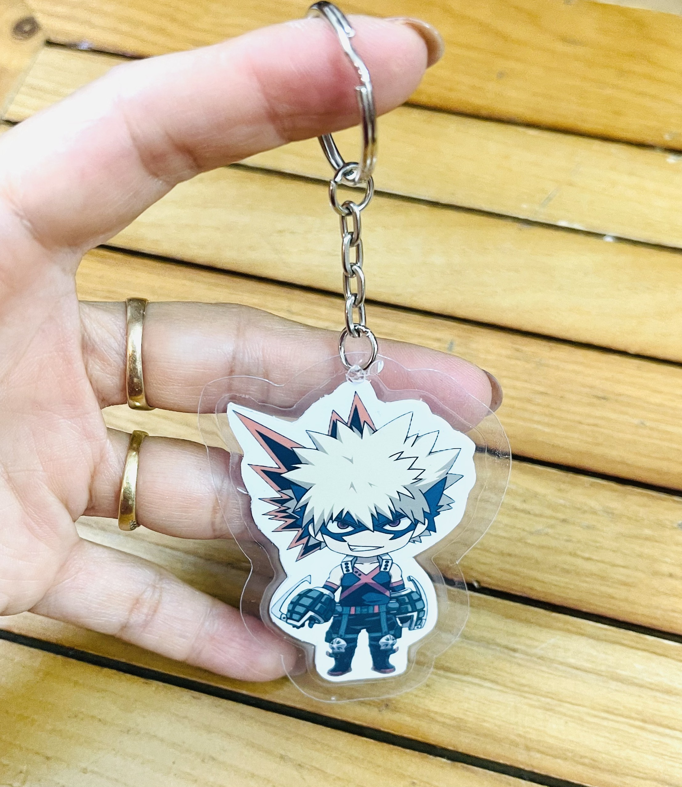 Set 8 Móc khóa cắt tỉa My Hero Academia